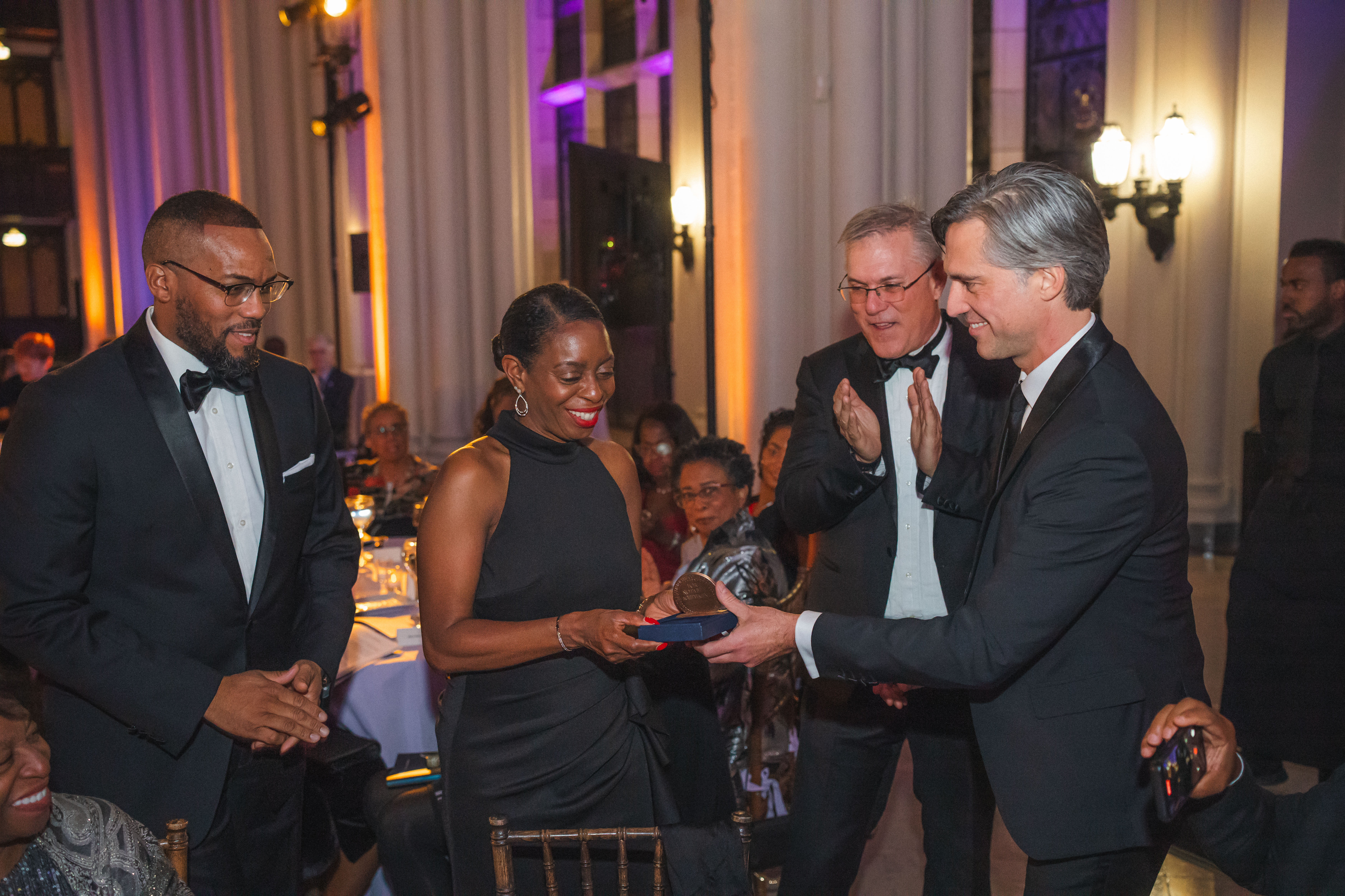 Alumni gathering at the 145th Annual Alumni Gala